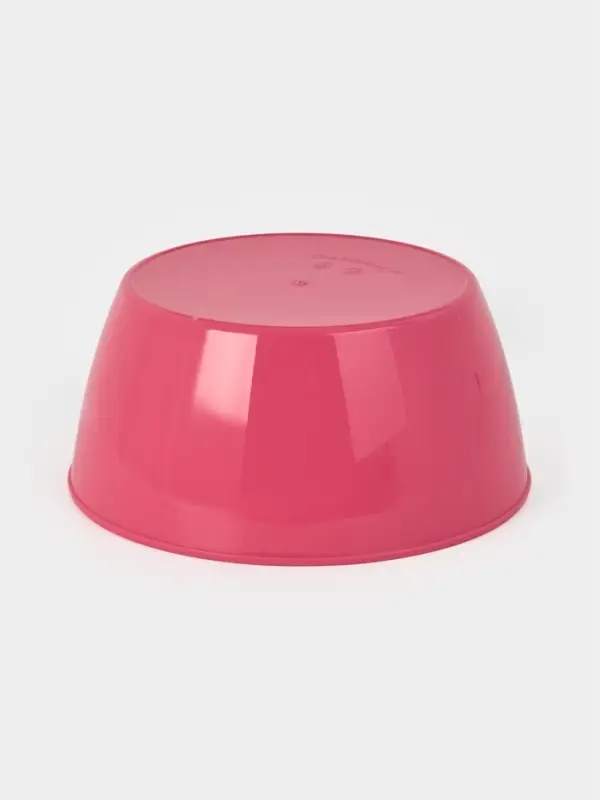 Чаша с крышкой ПластоС, 3 л, пластик, d=23 см, МИКС