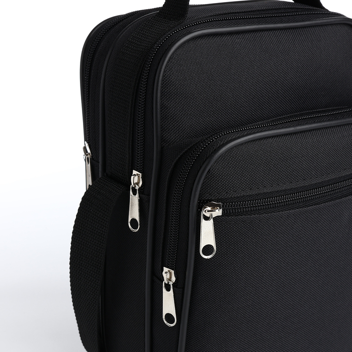 Сумка мужская «Сакси», цвет чёрный Сумка мужская «Сакси», цвет чёрный