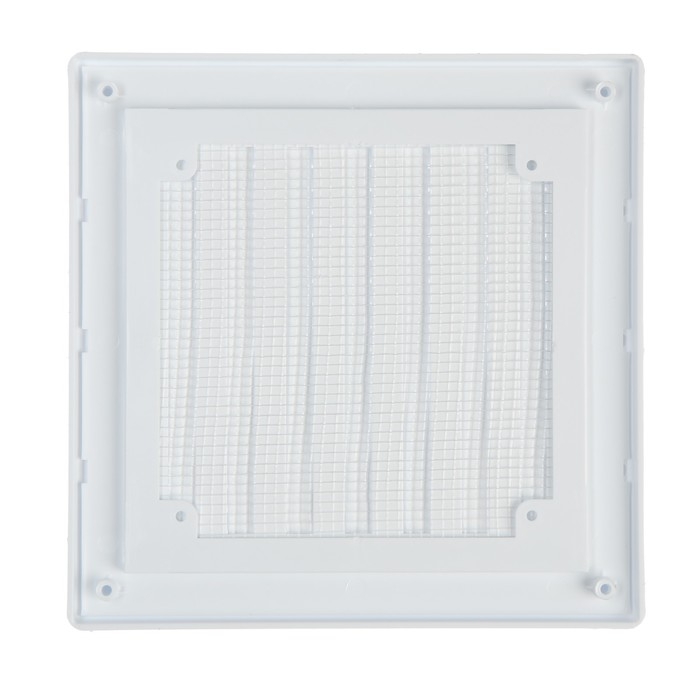 Решетка вентиляционная "КосмоВент" ЛРР200, 200 х 200 мм, сетка, разъемная, регулируемая