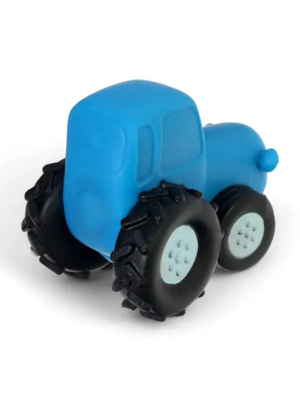 Игрушка-тянучка антистресс с блестками «Синий Трактор» XIB-BT04-GL-RU