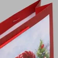 Пакет подарочный &laquo;Счастливый козлик&raquo;, 33&times;10&times;42.5 см