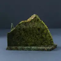 Фигурка - скол &laquo;Мишка&raquo;, змеевик, каменная крошка, большой, МИКС