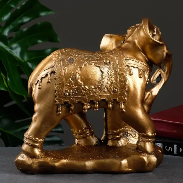 Фигура гипс &laquo;Слон со слонёнком&raquo;, 15&times;27&times;27 см