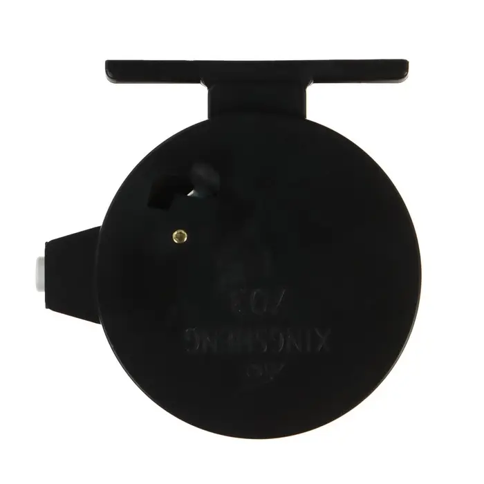 Катушка инерционная, пластик, диаметр 6.3 см, направляющая лески, цвет черный, 703 Катушка инерционная, пластик, диаметр 6.3 см, направляющая лески, цвет черный, 703