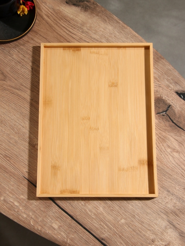 Поднос из бамбука 37х27х1,5 см Поднос из бамбука 37х27х1,5 см
