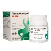 Панкреонорм &laquo;Витамир&raquo; поддержка пищеварения и работы поджелудочной железы, 25 000, 50 капсул