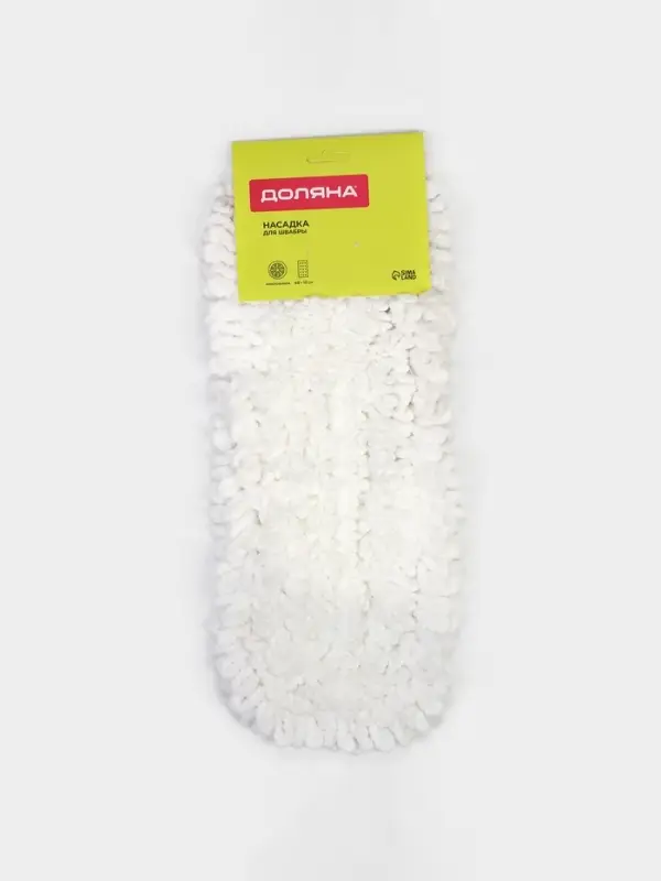 Насадка для плоской швабры Доляна, микрофибра, 42&times;12 см, цвет МИКС