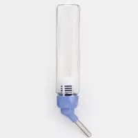 Поилка для грызунов, 125 мл, крепление-пружинка, синяя