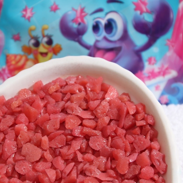 Кристаллы с треском Baffy для ванны, розовый, 10 г Кристаллы с треском Baffy для ванны, розовый, 10 г