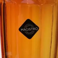 Бокал из стекла для шампанского Magistro «Ла-Манш», 160 мл, 7×20 см, цвет янтарный