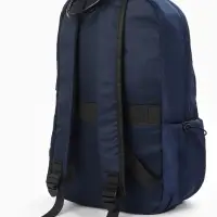 Рюкзак школьный, однотонный, USB, 1 отделение, 3 кармана, 30&times;15&times;45 см, синий