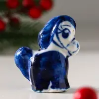 Фигурка фарфор гжель &laquo;Конь Огонь&raquo;