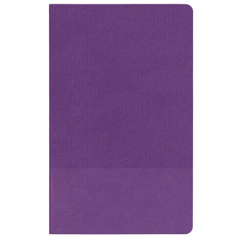 Ежедневник Knit, недатированный, фиолетовый