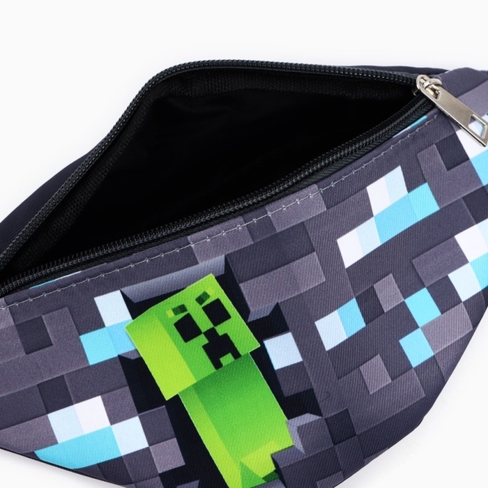 Сумка поясная детская «Пиксельный мир», 20 х 10 х 6 см Сумка поясная детская «Пиксельный мир», 20 х 10 х 6 см