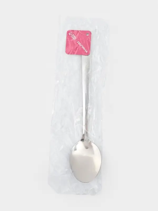 Ложка разливательная из нержавеющей стали Доляна Everyday, 38&times;7 см, толщина 3 мм, серебристая