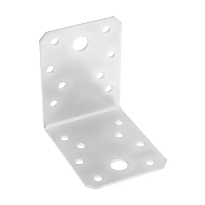 Уголок крепёжный 70х70х55х2 мм, цинк , в упаковке 40 шт Уголок крепёжный 70х70х55х2 мм, цинк , в упаковке 40 шт