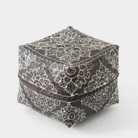 Корзинка плетёная &laquo;Бонтанг&raquo;, 16&times;16&times;12 см, бамбук, тёмная