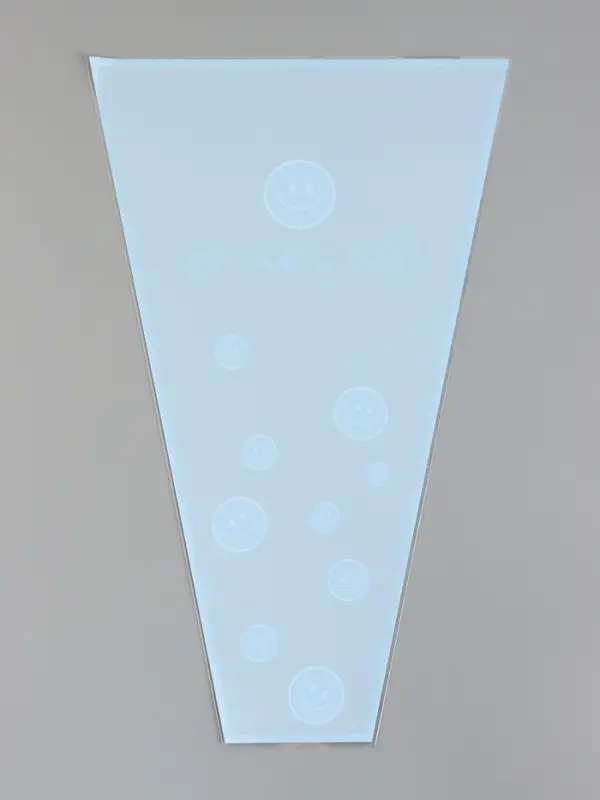 Пакет цветочный Конус, голубой, 28×9×44 см±1 см Пакет цветочный Конус, голубой, 28×9×44 см±1 см