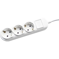 Удлинитель Power Cube 3р/5м без выкл 16А бел (PC-4-5M)