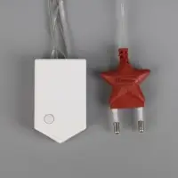 Гирлянда &laquo;Бахрома&raquo; 1.8&times;0.5 м, IP20, прозрачная нить, 48 LED, свечение мульти, 8 режимов, 220 В