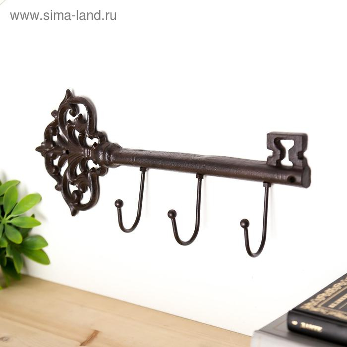 Крючки декоративные металл Крючки декоративные металл "Большой ключ" 16х38,7х5,5 см