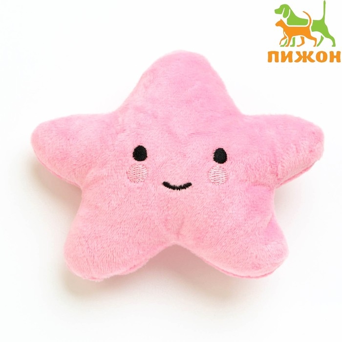 Игрушка для собак Игрушка для собак "Звезда" 15 см, розовая