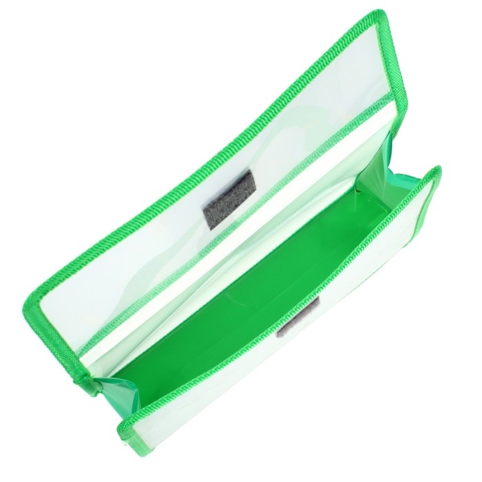 Папка для тетрадей А5 (230 х 190 х 50 мм), с клапаном на липучке, пластик/текстиль, Calligrata, Папка для тетрадей А5 (230 х 190 х 50 мм), с клапаном на липучке, пластик/текстиль, Calligrata, "Дино"