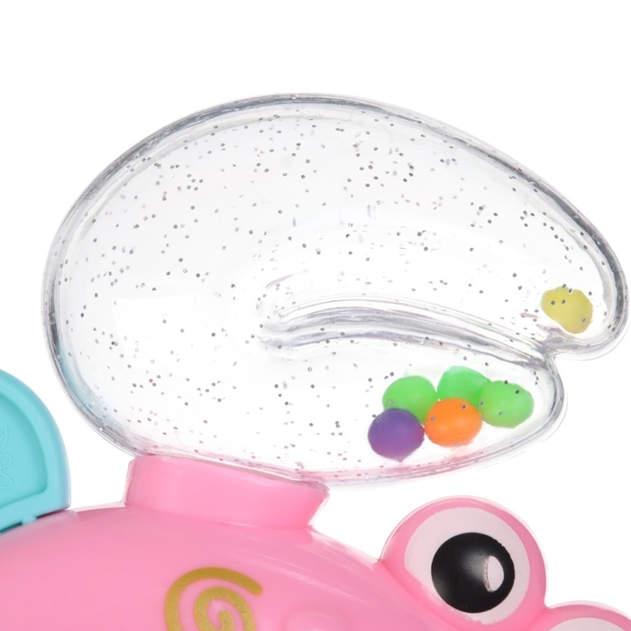 Погремушка «Крабик», цвет МИКС, Крошка Я, 12 см Погремушка «Крабик», цвет МИКС, Крошка Я, 12 см