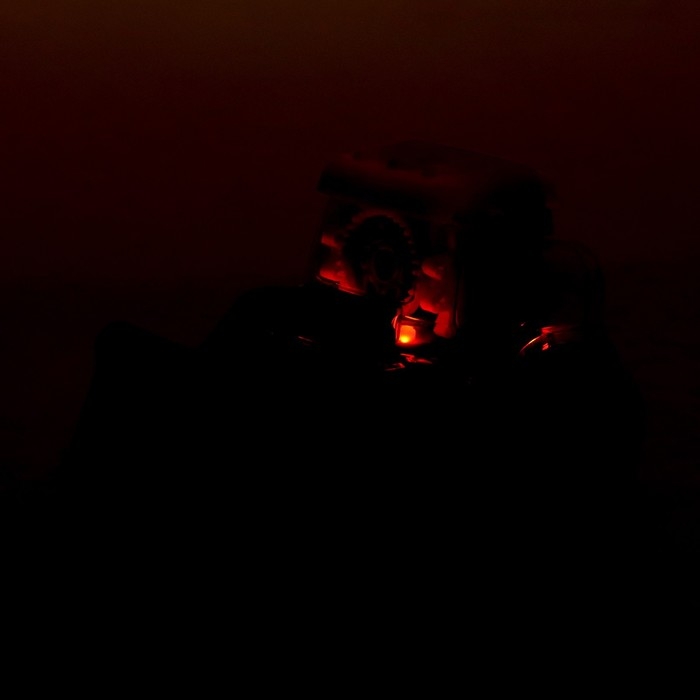 Экскаватор «Шестерёнки», свет и звук, работает от батареек, цвет МИКС