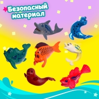 Детский игровой автомат «Подводный Мир» с игрушками, в наборе 10 шаров-сюрпризов