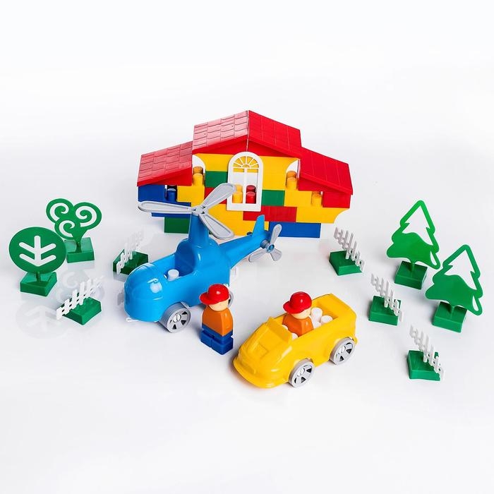 Конструктор «Моя авиация: Аэропорт», 62 детали Конструктор «Моя авиация: Аэропорт», 62 детали