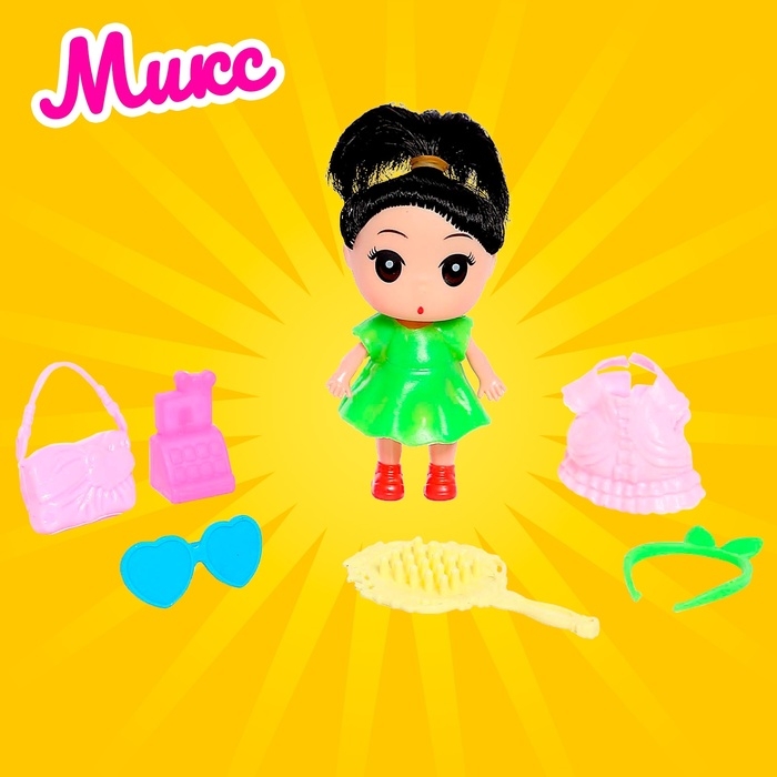 Кукла малышка «Лола» с аксессуарами, МИКС