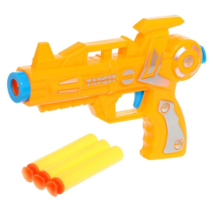 Бластер Hunter, стреляет мягкими пулями, цвет МИКС Бластер Hunter, стреляет мягкими пулями, цвет МИКС
