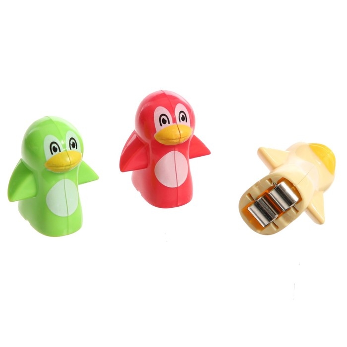 Конструктор развивающий с шестерёнками «Весёлые пингвинята», 33 детали Конструктор развивающий с шестерёнками «Весёлые пингвинята», 33 детали