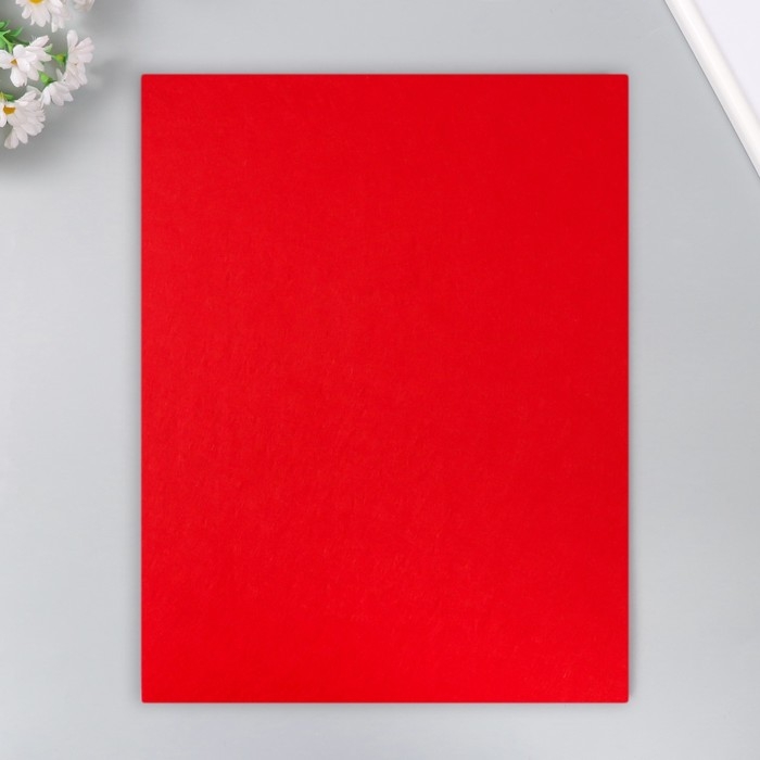 Фетр 2 мм Фетр 2 мм "Красный" набор 4 листа 30х40 см