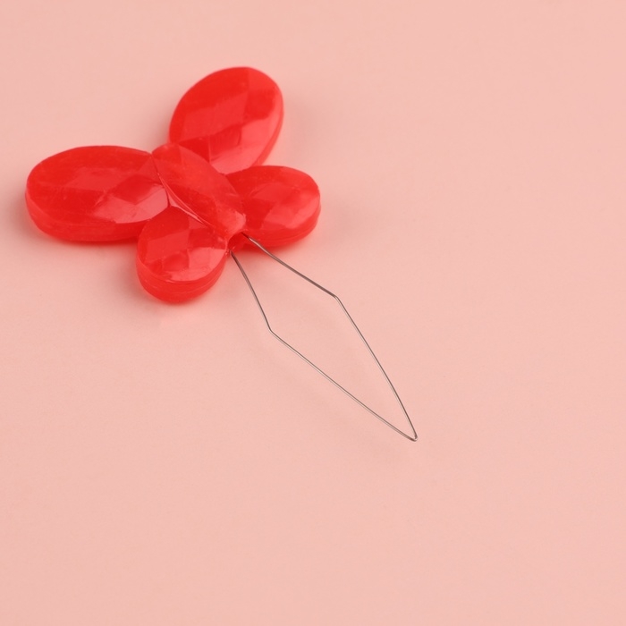 Нитевдеватели «Бабочка», 3,5 × 2,2 × 0,2 см, 10 шт, цвет разноцветный Нитевдеватели «Бабочка», 3,5 × 2,2 × 0,2 см, 10 шт, цвет разноцветный