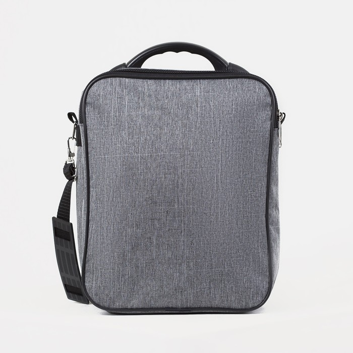 Сумка мужская «ЗФТС», цвет серый Сумка мужская «ЗФТС», цвет серый