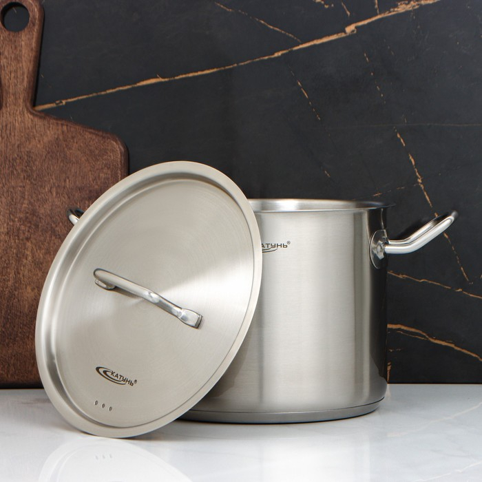 Кастрюля «Общепит», 5 л, d=20 см, h=16 см, капсульное дно, индукция Кастрюля «Общепит», 5 л, d=20 см, h=16 см, капсульное дно, индукция