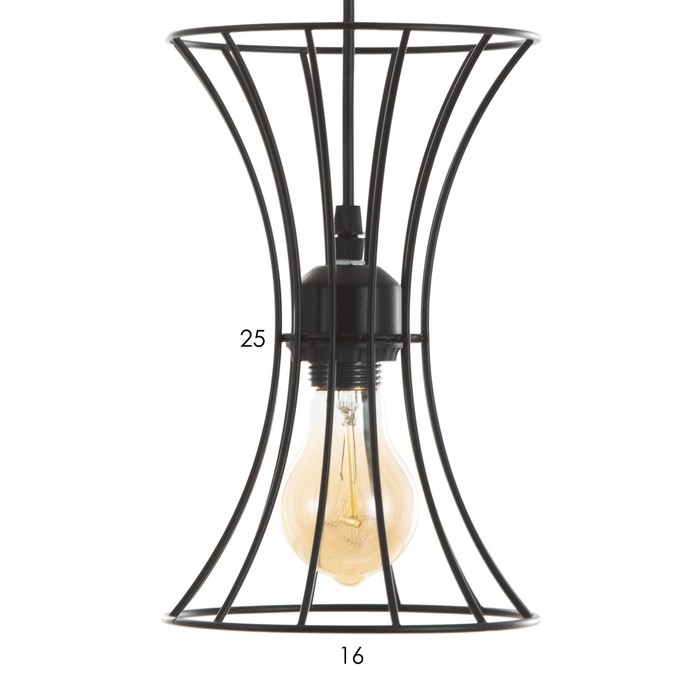 Светильник BayerLux "Анетта" 3хЕ27 40Вт черный 16х50х23-123см