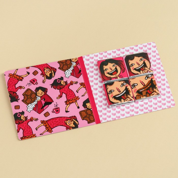 Гифтбокс «Королеве, блин, всего»: чай 50 г., термостакан 350 мл., драже 80 г., шоколад 4 шт. х 5 г., леденец 15 г. Гифтбокс «Королеве, блин, всего»: чай 50 г., термостакан 350 мл., драже 80 г., шоколад 4 шт. х 5 г., леденец 15 г.