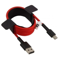 Кабель Xiaomi Mi Braided (SJV4110GL), Type-C - USB, 1 м, нейлоновая оплетка, красный