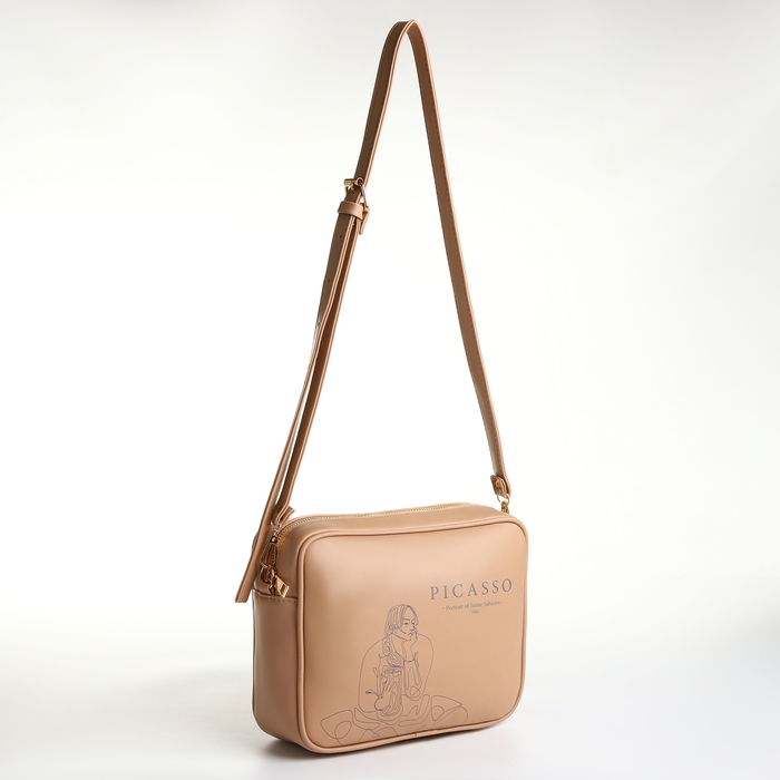 Сумка женская через плечо TEXTURA, маленького размера, цвет бежевый Сумка женская через плечо TEXTURA, маленького размера, цвет бежевый