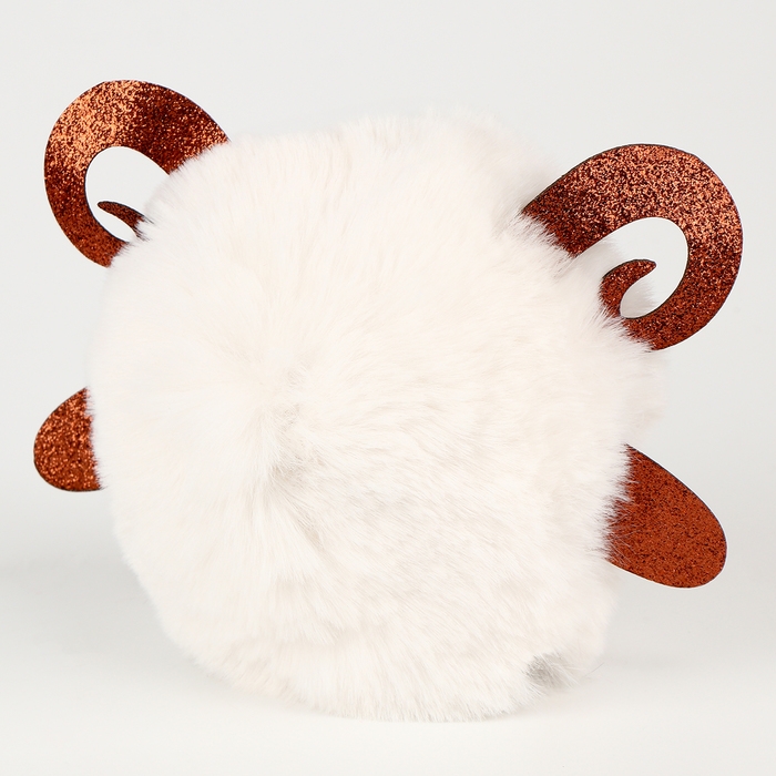 Мягкая игрушка — Зодиак «Создай своё украшение. Овен», с кулоном Мягкая игрушка — Зодиак «Создай своё украшение. Овен», с кулоном