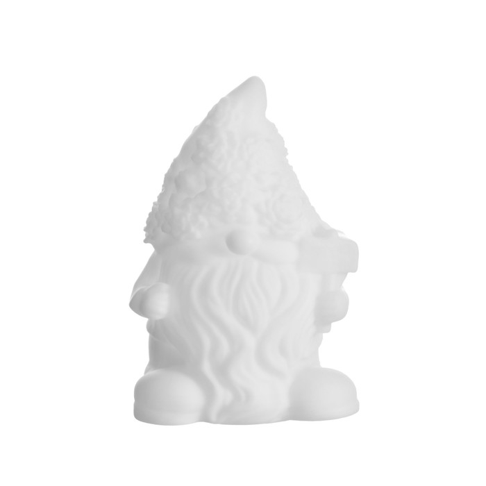 Ночник Ночник "Гном" 2Вт LED LR44 белый 4,5х5,5х9см