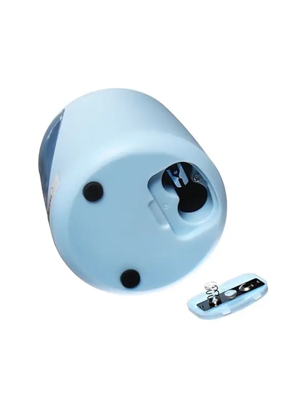 Точилка для карандашей электрическая Calligrata, с контейнером, на батарейках (в комплект не входят), голубая