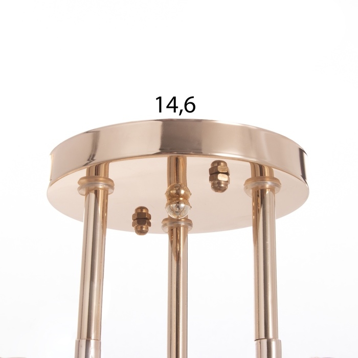 Люстра Люстра "Грета" бп 3х40Вт Е27 Золото МОДЕЛЬ: 2600553