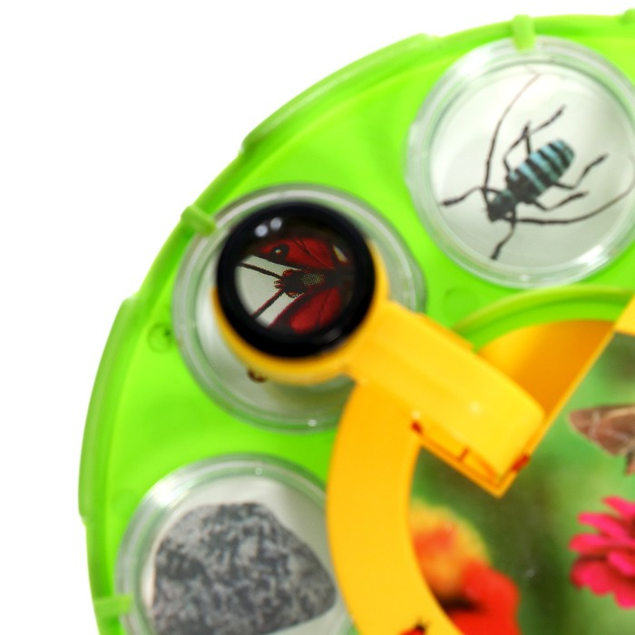 Набор для исследований: микроскоп, 6 контейнеров Набор для исследований: микроскоп, 6 контейнеров