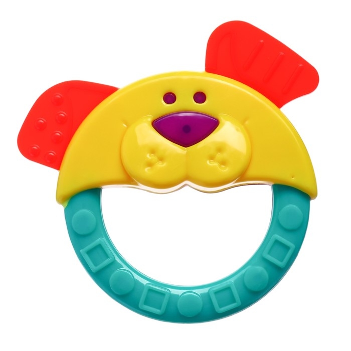 Набор погремушек «Маленькие радости», 2 шт, цвет МИКС Набор погремушек «Маленькие радости», 2 шт, цвет МИКС