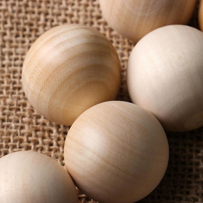 Заготовка для творчества Шар 3см цельный Заготовка для творчества Шар 3см цельный