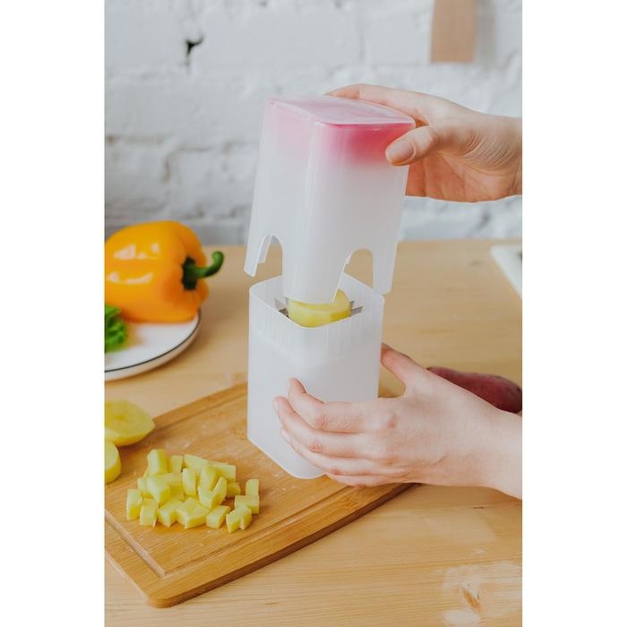 Овощерезка, 10×8×13,5 см, цвет белый Овощерезка, 10×8×13,5 см, цвет белый